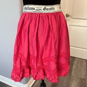 Galliano skirt